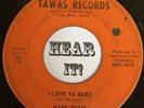MI Rockabilly Piano Rocker 45 HANK CHESS I Love Ya Baby / Gone But TAWAS hear
