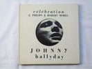 Johnny Hallyday . RARE. vinyle 45 tours disque livre . Célébration.