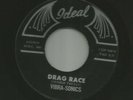 ROCKABILLY SURF INSTROS - VIBRA-SONICS - DRAG RACE / THUNDER STORM - HEAR -IDEAL