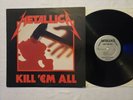 Metallica - Kill Em All - VG+/VG+ 1983 Thrash Metal Megaforce MRI-069 1ST Press