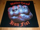 LP* MOTÖRHEAD * Iron Fist *1.Press * Red *