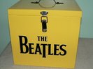 The Beatles 45 RPM Record Storage box Quality Solid Wood New & NICE LAST ONE