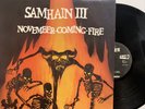 Samhain ‎– November-Coming-Fire LP 1986 Plan 9 ‎– PL9-07 EX/EX - 1st Press