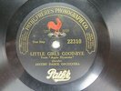 Jacobs' Dance Orchestra - PATHE 22310 - Little Girls Good-Bye & What a Day That'