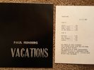 Paul Feinberg Vacations Non-Music Sound Art 1980 Not On Label EP RARE RARE RARE