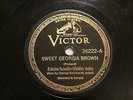 JAZZ EDDIE SOUTH DJANGO REINHARDT Sweet Georgia Brown/E. SouthBls VICTOR 26222 E