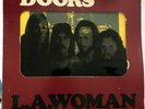Doors L.A. Woman Vinyl Banned Jesus Christ Sleeve Clear Cutout