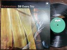 BILL EVANS EXPLORATIONS MILESTONE SMJ-6038 STEREO JAPAN Vinyl LP