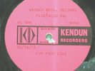 Fleetwood Mac - ACETATE / For Your Love 1973 US One-Sided 10