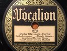 Louisiana Rhythm Kings (Coon Sanders?)   Dusky Stevedore   Vocalion 15716