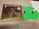 Iron Maiden - World Piece Tour  (2 X Green Vinyl + Poster) - Top Condition