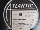 THE DRIFTERS 78 RPM- WHITE CHRISTMAS  DISC JOCKEY SAMPLE ORIGINAL