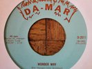 MARC ALLEN-WONDER WHY/LONELY 45-TEEN POPCORN-63 DA MAR-PICTURE SLEEVE-ORIG-RARE