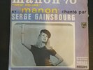 Serge Gainsbourg - OST/BOF Manon 70' French 45/Ps Psych Funk 7' 1968