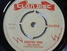 1970 Boss Reggae - KINGSTON TOWN - LORD CREATOR - UK CLANDISC  7