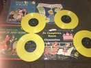 Vtge Children's Yellow Color  45 rpm Records - Disney, Golden Record-Lot 4 Nice