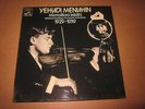 4LP Box Yehudi Menuhin - Microsillons Inédits (Historische Aufnahmen 1929 - 1939