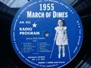 16-inch Transcription An All Star Radio Program 1955 March Of Dimes #E4-KM-8765