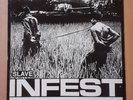 INFEST-Slave Red Vinyl,LP+Insert von 1997(US Press);DEEP SIX,DRAW BLANK RECORDS