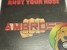 Ambrose - Bust Your Nose LP NEW MINT SEALED AUTOGRAPHED SIGNED RARE Rock 1978