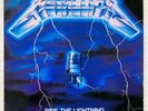 METALLICA  ride the lightning LP ORIGINAL 80s Black Sabbath Megadeth Iron Maiden