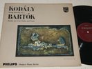 Philips A04129L Janos Starker Roth String Kodaly Quartet Bartok Violin Sonata