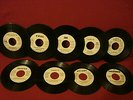 TEMPTATIONS GLADYS KNIGHT MIRACLES STEVIE WONDER & MORE 9 WHITE LABEL PROMO 45s