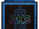 Rainbow Kitten Surprise RKS LP Blue W/Black Swirl LTD/500 Newbury Comics Vinyl