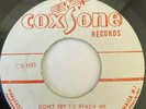 Vintage RARE CoxSone 45 the Gaylads Heptones CS 100 reggae Don't Try to Reach Me