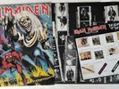 IRON MAIDEN - The Number of the Beast + Fan Club Merch Sheet  LP 1982