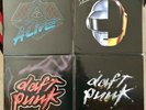 (4) Daft Punk vinyl - Homework, Random Access Memories, Alive 2007, Discovery