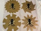 DJ Q-BERT Serato X Thud Rumble Limited Edition Weapons of Wax Set Of 4 BAY AREA