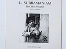 LP - L. SUBRAMANIAM - Electric Modes WINTER SESSION 1 1988 Water Lily WLA-CS-04