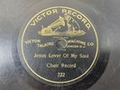 Victor Record 772 Jesus Lover Of My Soul Church Choir 7”