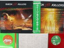 QUEEN LIVE KILLERS ELEKTRA P-5567E Japan OBI CLEAR RED & GREEN VINYL 2LP