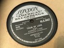 JOHNNY CASH :  TRAIN OF LOVE  /  THERE YOU GO.  UK.78.rpm (1957)
