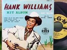 HANK WILLIAMS HIT ALBUM  JAPAN 4tracks EP PS 7