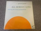 Red Garland Quintet All Mornin Long John Coltrane Original RVG Esquire UK LP