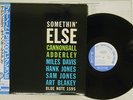 CANNONBALL ADDERLEY SOMETHIN' ELSE BLUE NOTE BN-1595 Japan OBI VINYL LP