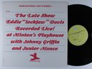 EDDIE LOCKJAW DAVIS The Late Show PRESTIGE LP VG+/VG++