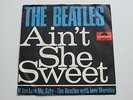 THE BEATLES   ORIG 1964   GERMAN  45   AINT SHE SWEET    PICTURE SLEEVE  EX