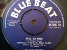 Derrick Morgan & Patsy Feel So Fine UK Blue Beat 7