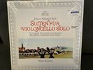 SEALED Archiv Stereo 198188 Bach/Fournier 'Cello Suites 5 & 6' MINT Germany