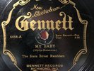 78 record Electrobeam Gennett 6454 My Baby/Pleasure Mad - State Street Ramblers 
