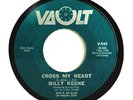 BILLY KEENE 45 Cross My Heart /Wishing VAULT Rec '68 HEAR A+ Rare Soul FUNK