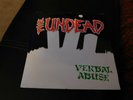 The Undead Verbal Abuse / Misfit Punk Rock 45 rpm
