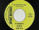 Northern Soul 45 - Dramatics - All Because Of You/If You Haven't - Sport - mp3