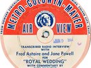 12'' Fred Astaire & Jane Powell MGM Radio Interview for „Royal Wedding“ - 1951