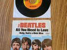 The Beatles ‘All You Need Is Love’ 1967 USA 7” picture sleeve + rec in vg+ cond
