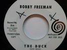 45 RPM NORTHERN SOUL BOBBY FREEMAN, THE DUCK / CROSS MY HEART